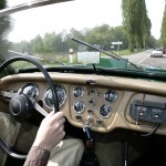 Au volant d'une oldtimer...